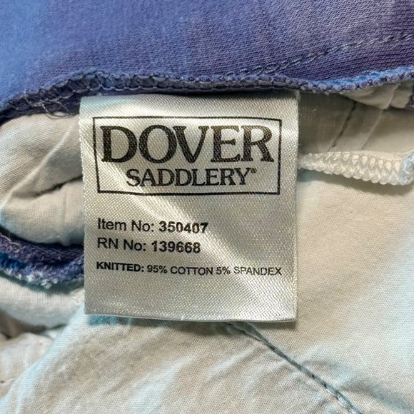 Dover Saddlery Riding Sport Equestrian Knee Patch Riding Breeches - Picture 7 of 10